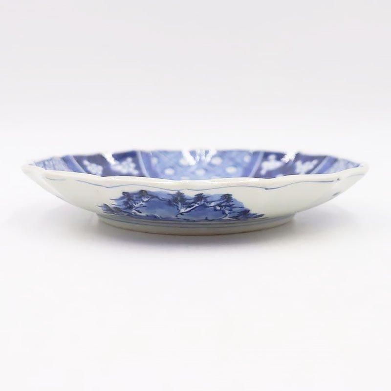 昭和初期 大正末期 骨董 手書き 食器 小皿 6枚 美術品