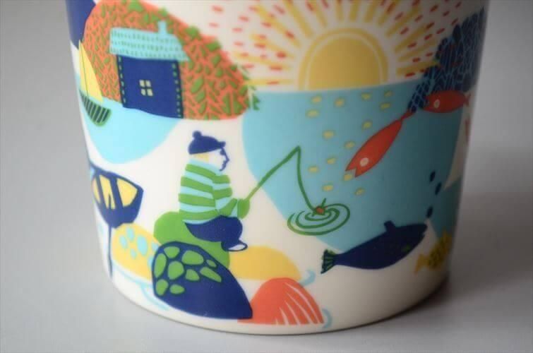 ヴィンテージフィンランド製マグカップ 存在感ある北欧食器