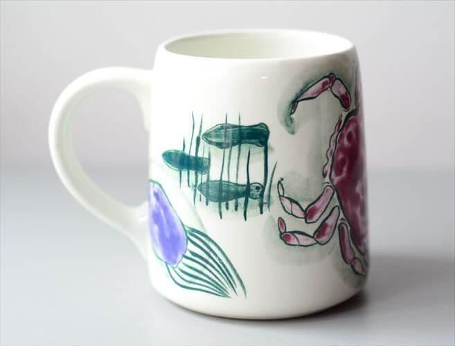 1950-60年代頃 ARABIA アラビア Cray Fish マグカップ Anja