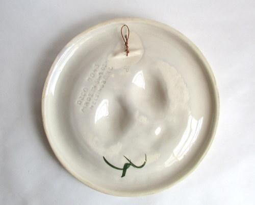 スウェーデン・DECO陶器の壁掛け - ANTIQUE LEAVES