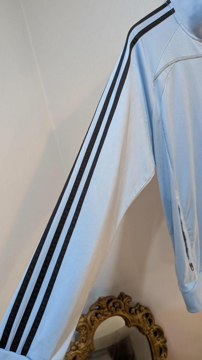 adidas CLIMA365 トラックジャケット L ホワイト adidas - 正規品☆ adidas ワッフル トラックジャケット☆L