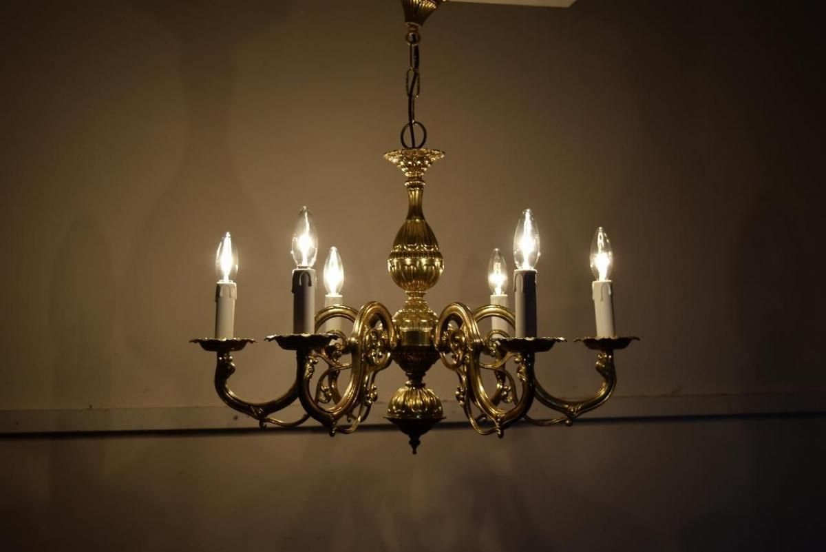 r193 イタリア製 優雅な時間を紡ぐ フローラルシャンデリア r193