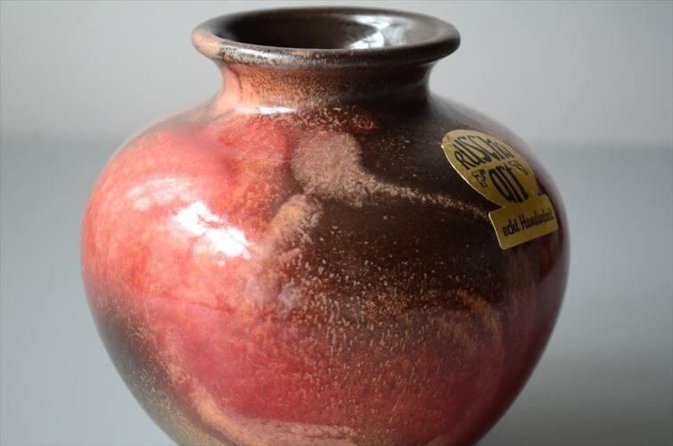 ドイツ製 ヴィンテージ Ruscha Fat Lava Vase 花瓶 花器 ドイツ製 ヴィンテージ Ruscha Fat Lava Vase 花瓶 花器