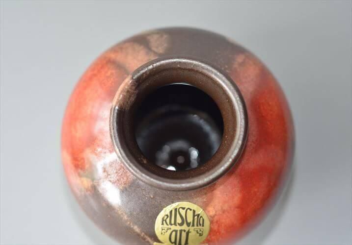 ドイツ製 ヴィンテージ Ruscha Fat Lava Vase 花瓶 花器 ドイツ製 ヴィンテージ Ruscha Fat Lava Vase 花瓶 花器