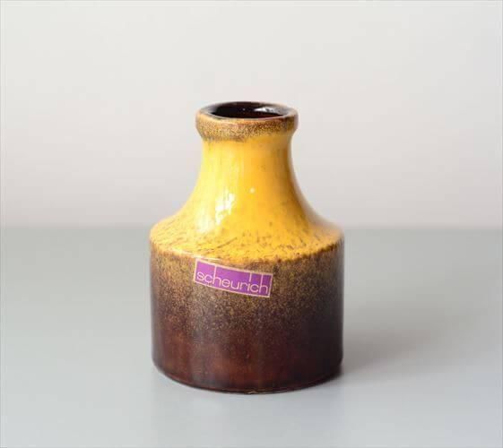 ドイツ製 ヴィンテージ Scheurich Fat Lava Vase 花瓶 花器 ドイツ製 ヴィンテージ Scheurich Fat Lava Vase 花瓶 花器