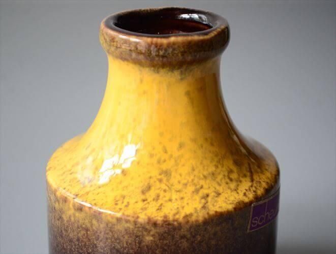 ドイツ製 ヴィンテージ Scheurich Fat Lava Vase 花瓶 花器 ドイツ製 ヴィンテージ Scheurich Fat Lava Vase 花瓶 花器
