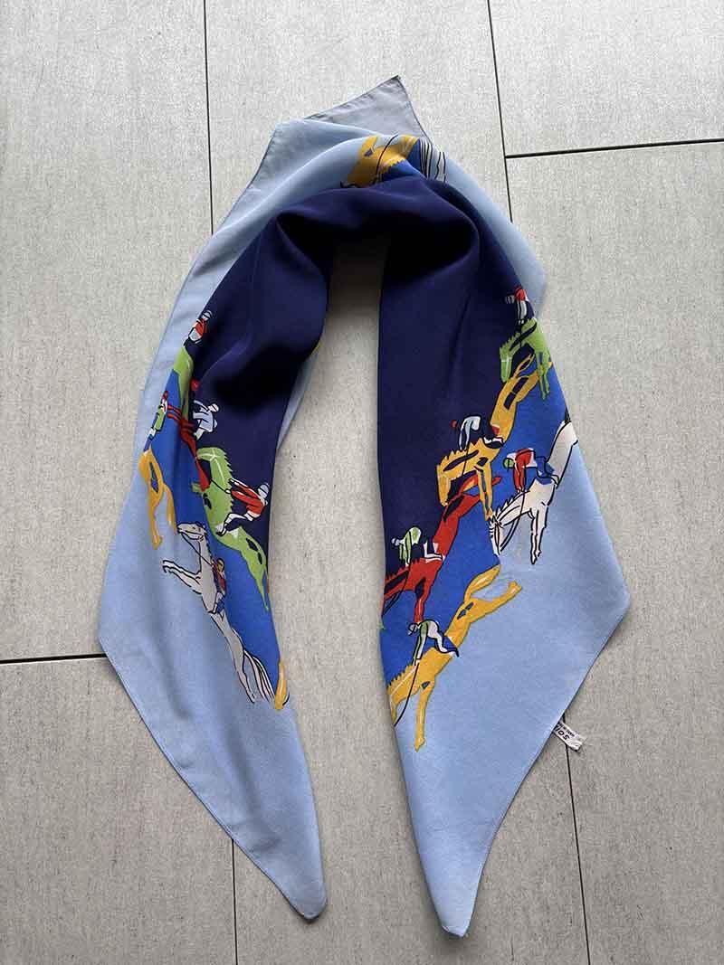 スカーフ セリーヌ シルクスカーフ CELINE セリーヌ RAOUL DUFY
