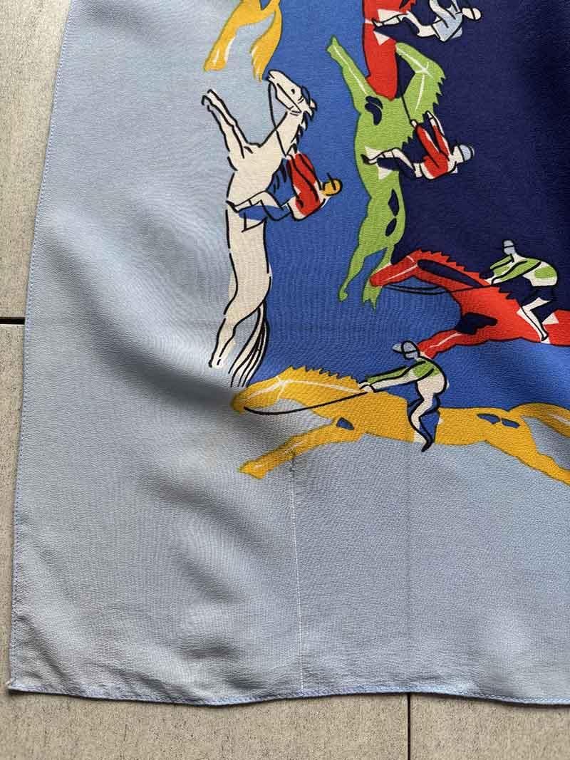 スカーフ セリーヌ シルクスカーフ CELINE セリーヌ RAOUL DUFY