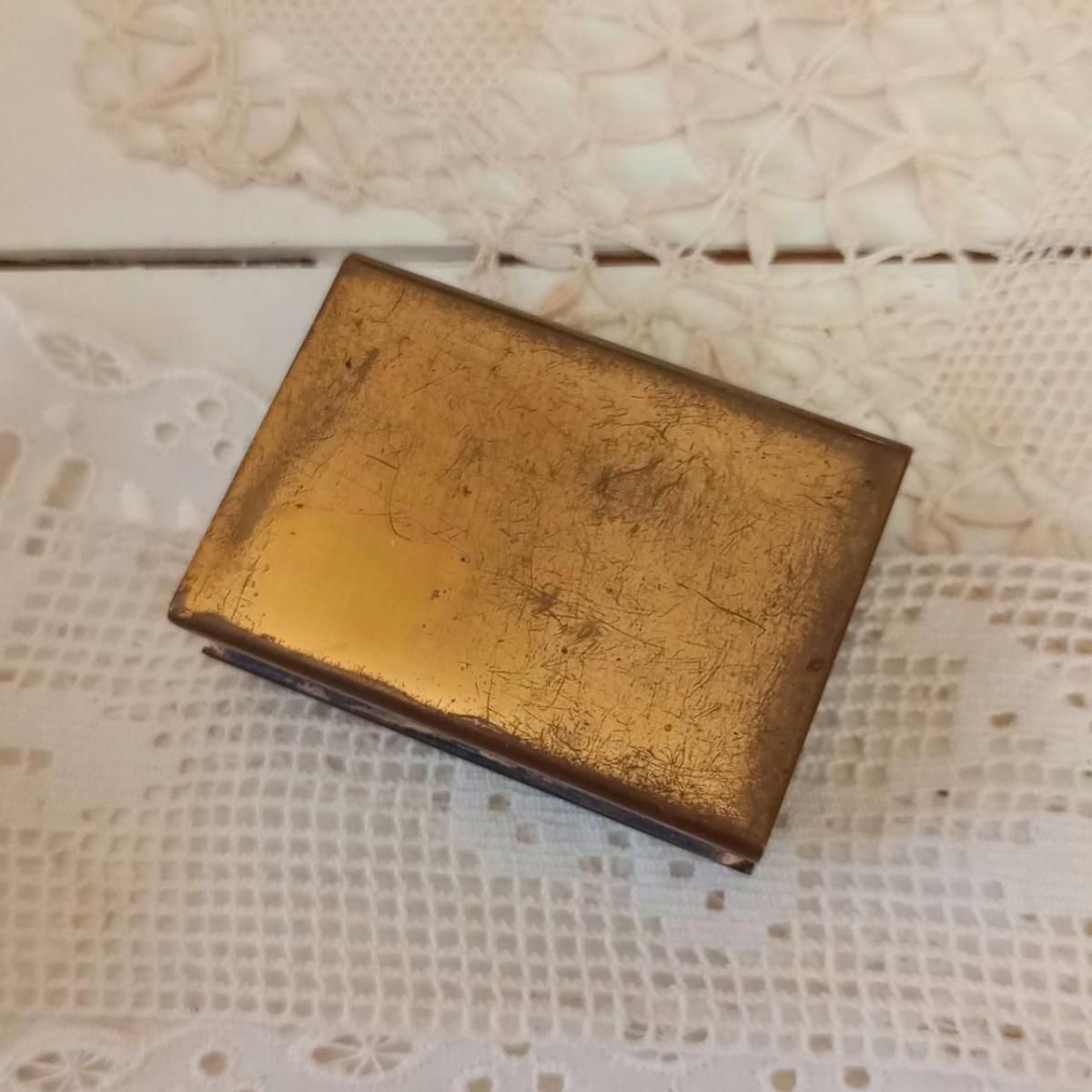 STERLING 1902年製 英国 バーミンガム 純銀 ヴェスタ マッチケース