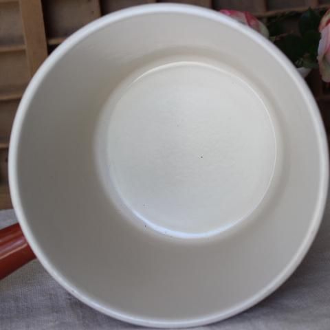 フランス製ヴィンテージの素朴なルクルーゼウィンザーポット