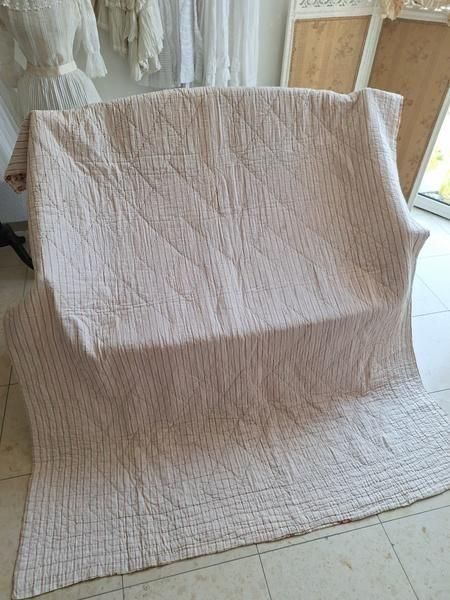 フランスアンティーク キルト アンティークキルトダブルエックス - アンティークショップWish&