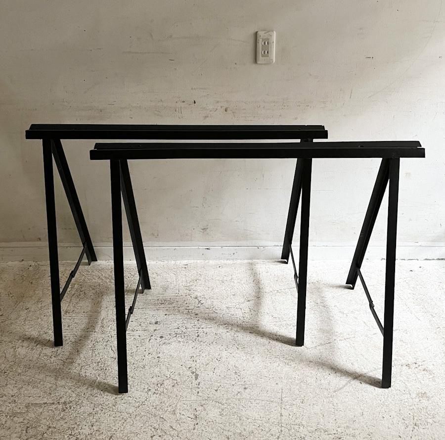 アンティークテーブル アイアン脚　フランス ダイニングテーブル フランス製ヴィンテージのおしゃれなアイアンテーブル脚