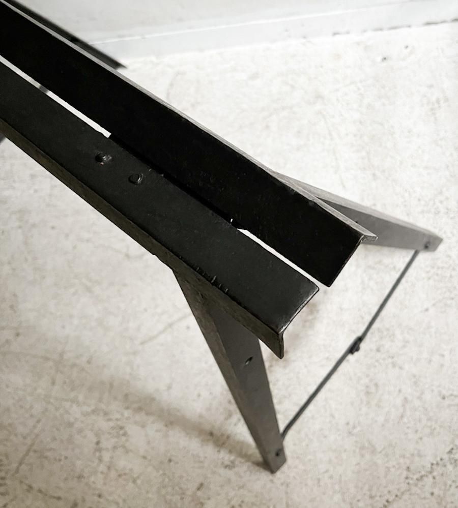 フランス製ヴィンテージのおしゃれなアイアンテーブル脚