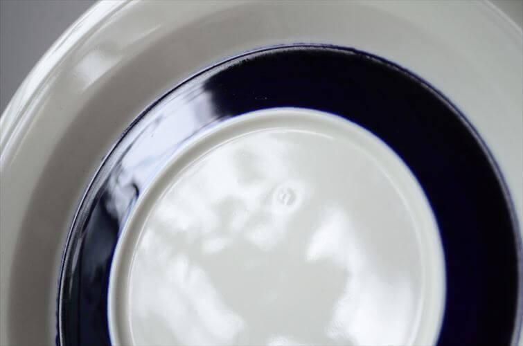 ヴィンテージARABIAブルーカップソーサー希少な一面小花模様