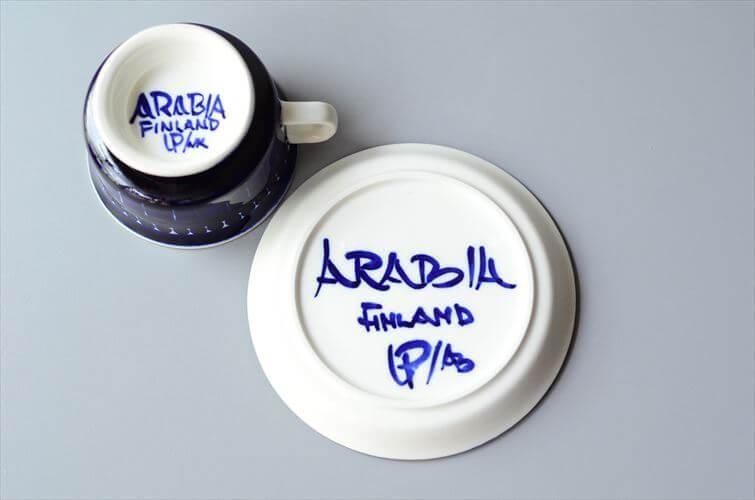 美品 ARABIA アラビア バレンシア カップ&ソーサー Valencia 美品 ARABIA アラビア バレンシア カップ&ソーサー Valencia