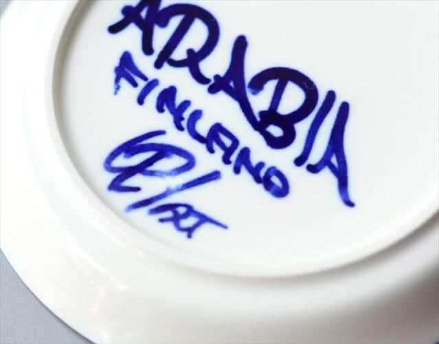 美品 ARABIA アラビア バレンシア カップ&ソーサー Valencia 美品 ARABIA アラビア バレンシア カップ&ソーサー Valencia