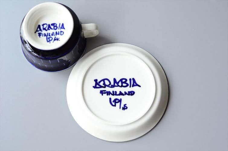 美品 ARABIA アラビア バレンシア カップ&ソーサー Valencia 美品 ARABIA アラビア バレンシア カップ&ソーサー Valencia