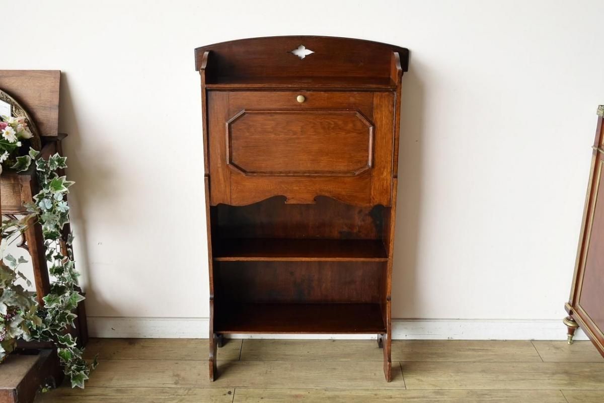 英国製1910年代 クラシカルなオークビューロー