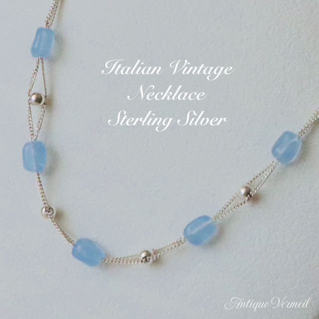 925 ブレスレット イタリア製ヴィンテージ イタリア製ヴィンテージ銀925ハートチェーンブレスレット