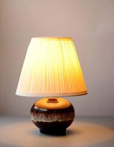 ドイツ製ファットラバー陶器デスクランプ