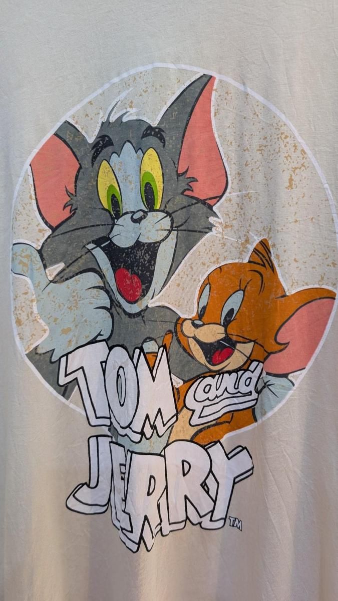 ヴィンテージ感溢れるトムとジェリーTシャツ3XLサイズ