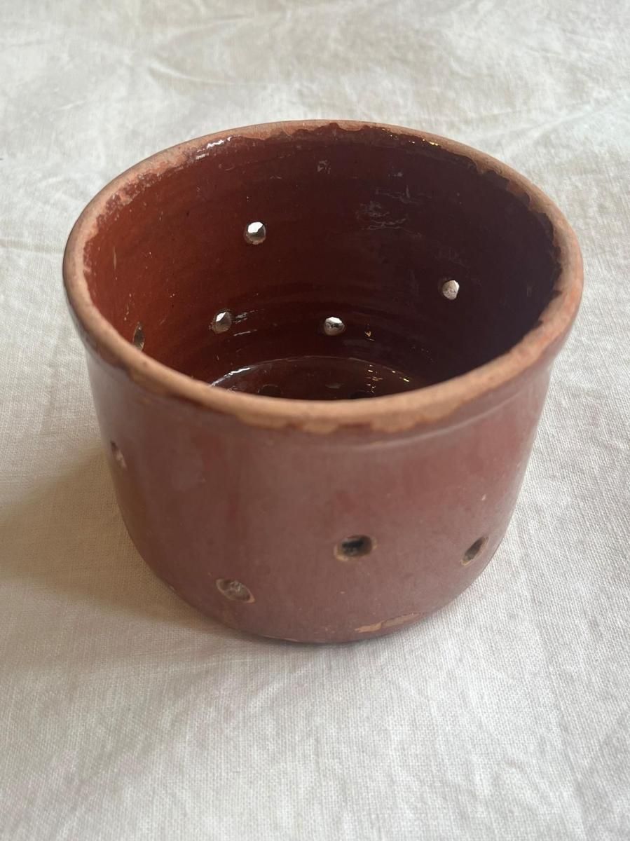 【驚きの値段】 / フランス フェセル LEAVES ANTIQUE - 陶器 チーズの水切り 食器