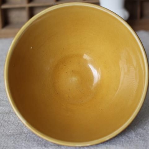 フランスビンテージ☆SARREGUEMINES☆ドット柄のカフェオレ