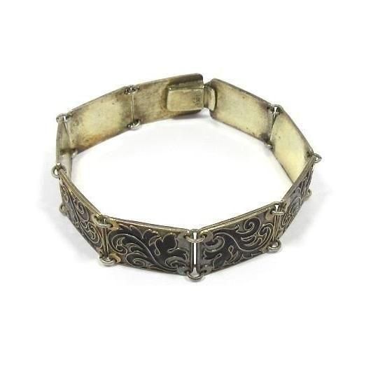 フランス　アンティーク　金細工　18k ブレスレット　ジュエリー　ヴィンテージ 0828フランスアンティークK18ゴールド金細工チェーンブレスレット