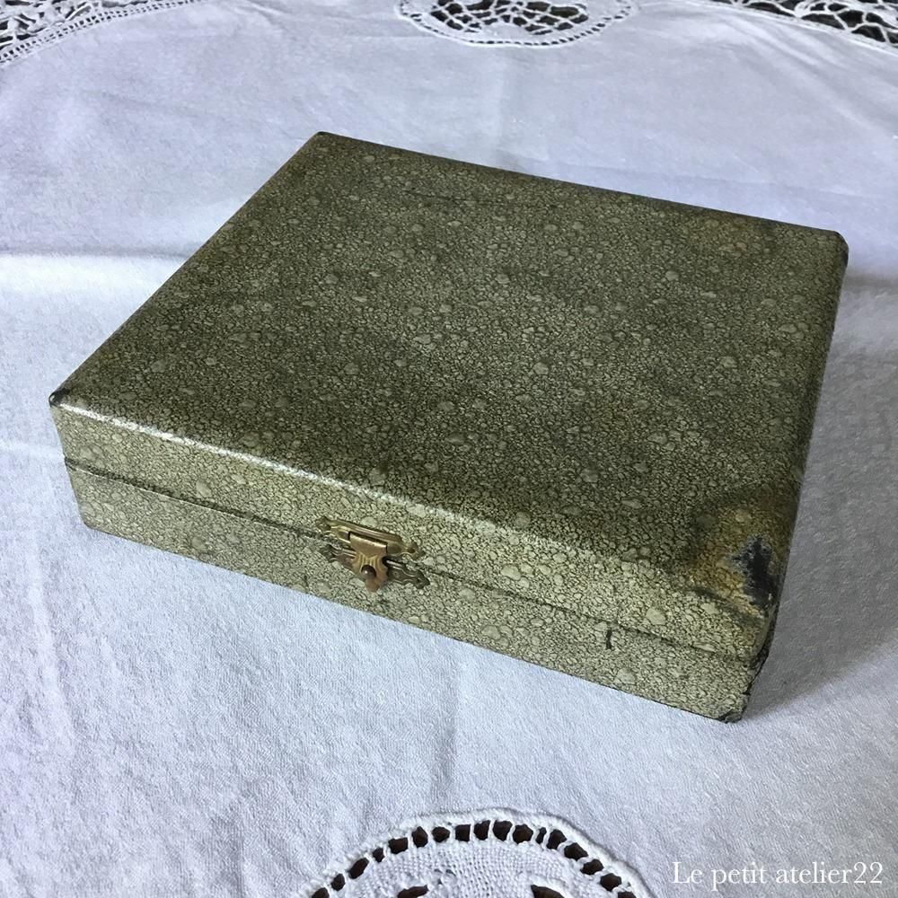 箱付12本)(S)フランス Boulenger アンティーク シルバープレート