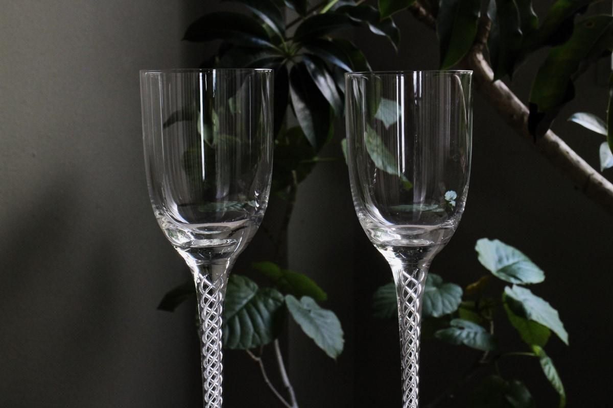 エアーツイスト トールグラス 290mm 0451 - ANTIQUE LEAVES