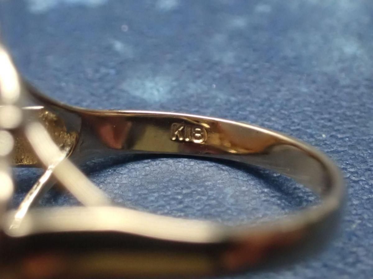 明治真珠12号リング 輝く満月