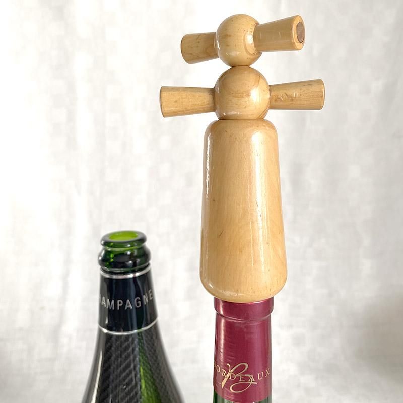 アンティーク　ワインコルクスクリュー ラトリエ・デュ・ヴァン ツインブレード コルクスクリュー 人気