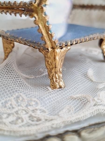 八角形ガラスジュエリーケース - アンティークモール＆蚤の市情報