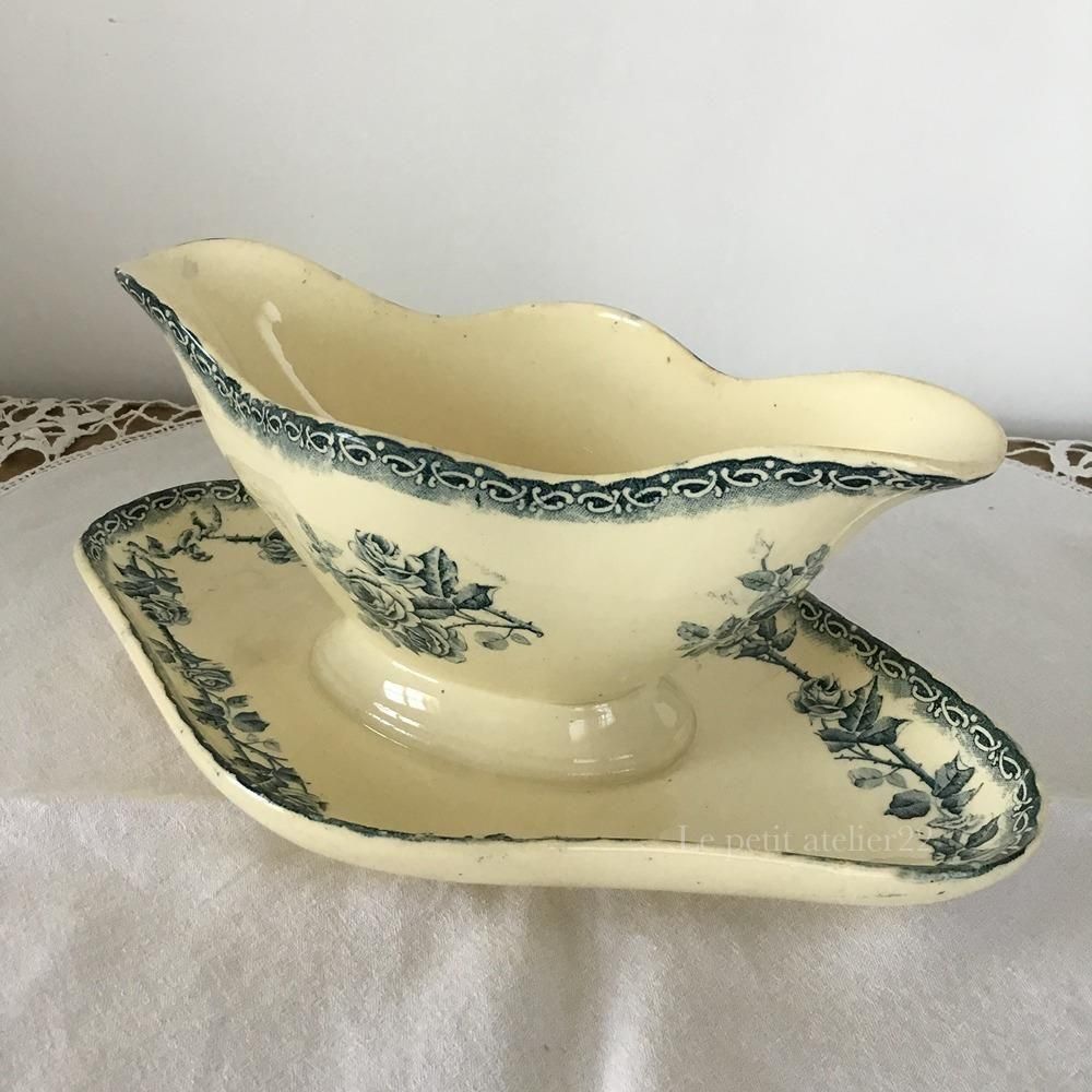 フランス ショワジールロワ PARIS アンティーク ソーシエール 薔薇