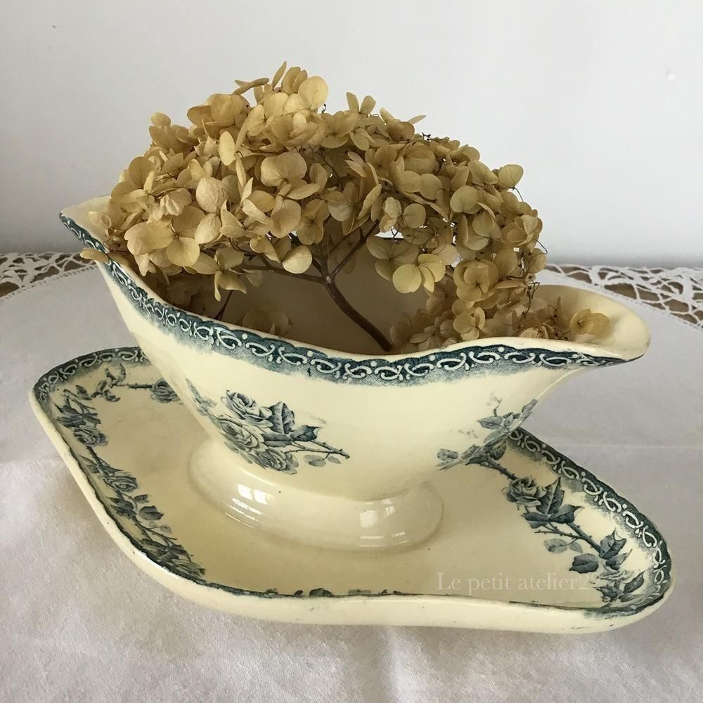 フランス ショワジールロワ PARIS アンティーク ソーシエール 薔薇