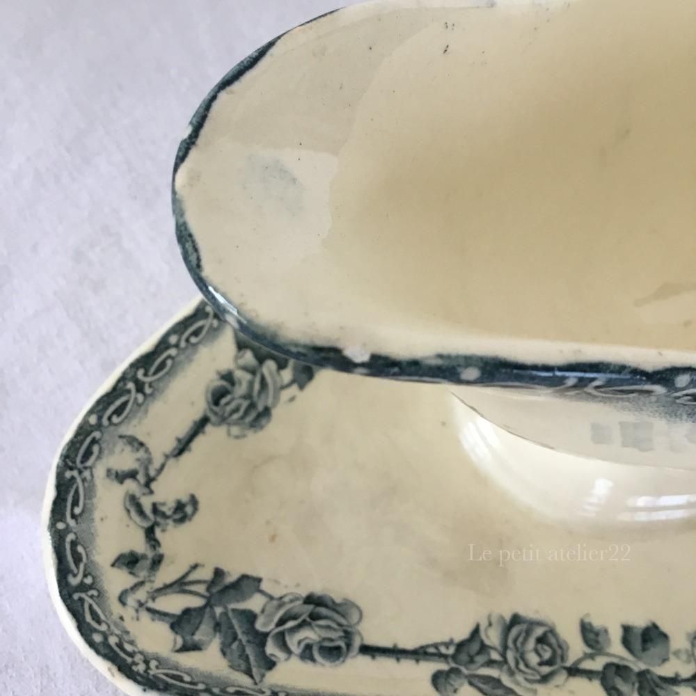 フランス ショワジールロワ PARIS アンティーク ソーシエール 薔薇