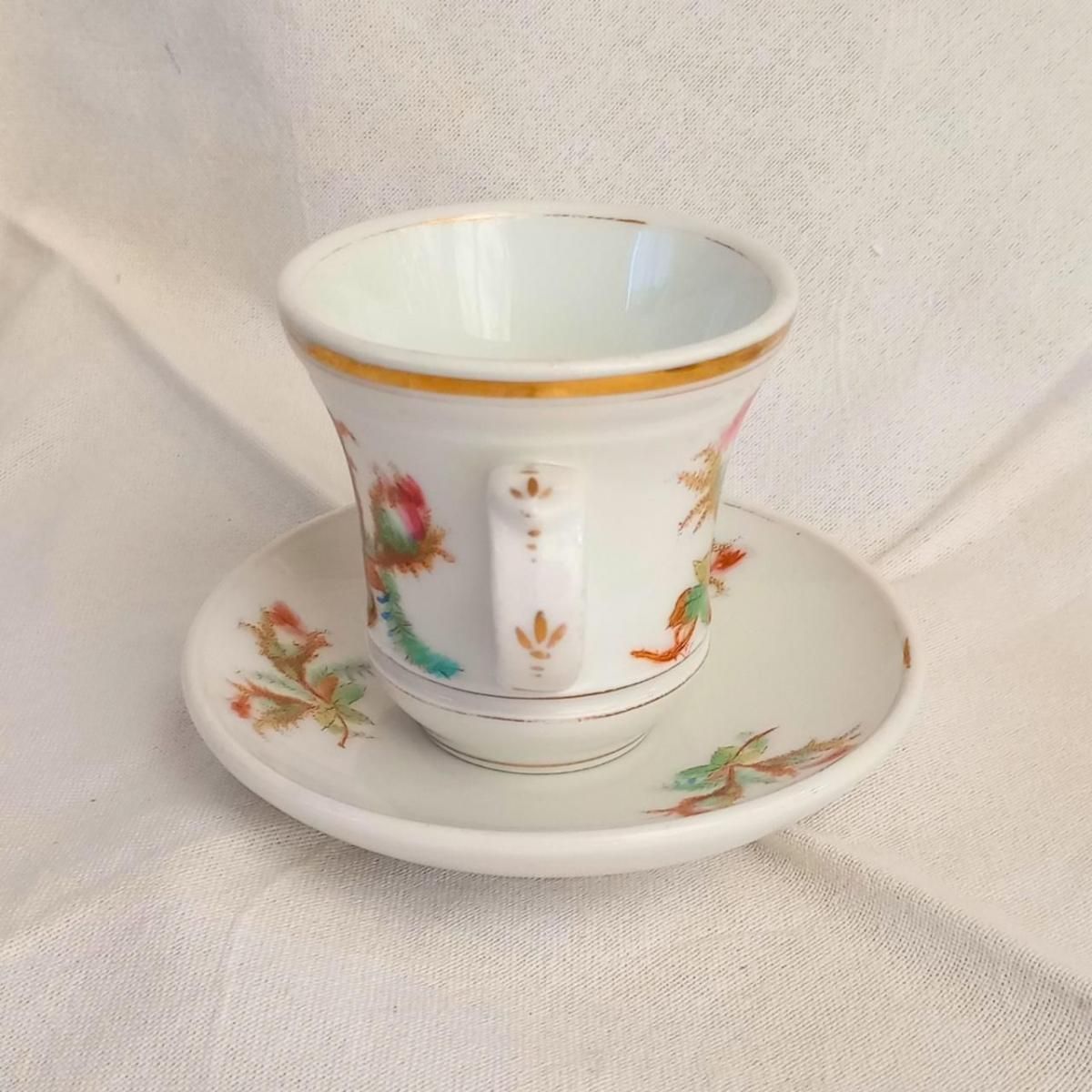 フランス アンティーク ブリュロ コーヒーカップ フランス アンティーク ブリュロ Brûlot コーヒーカップ