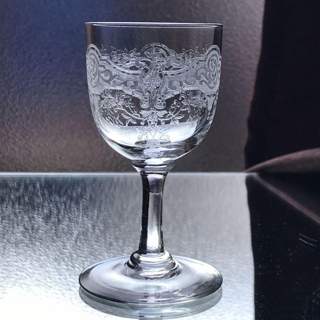 Baccarat - フランスアンティークオールドバカラグラス オールドバカラ アンティーク DE BOUCHE A OREILLE / Baccarat