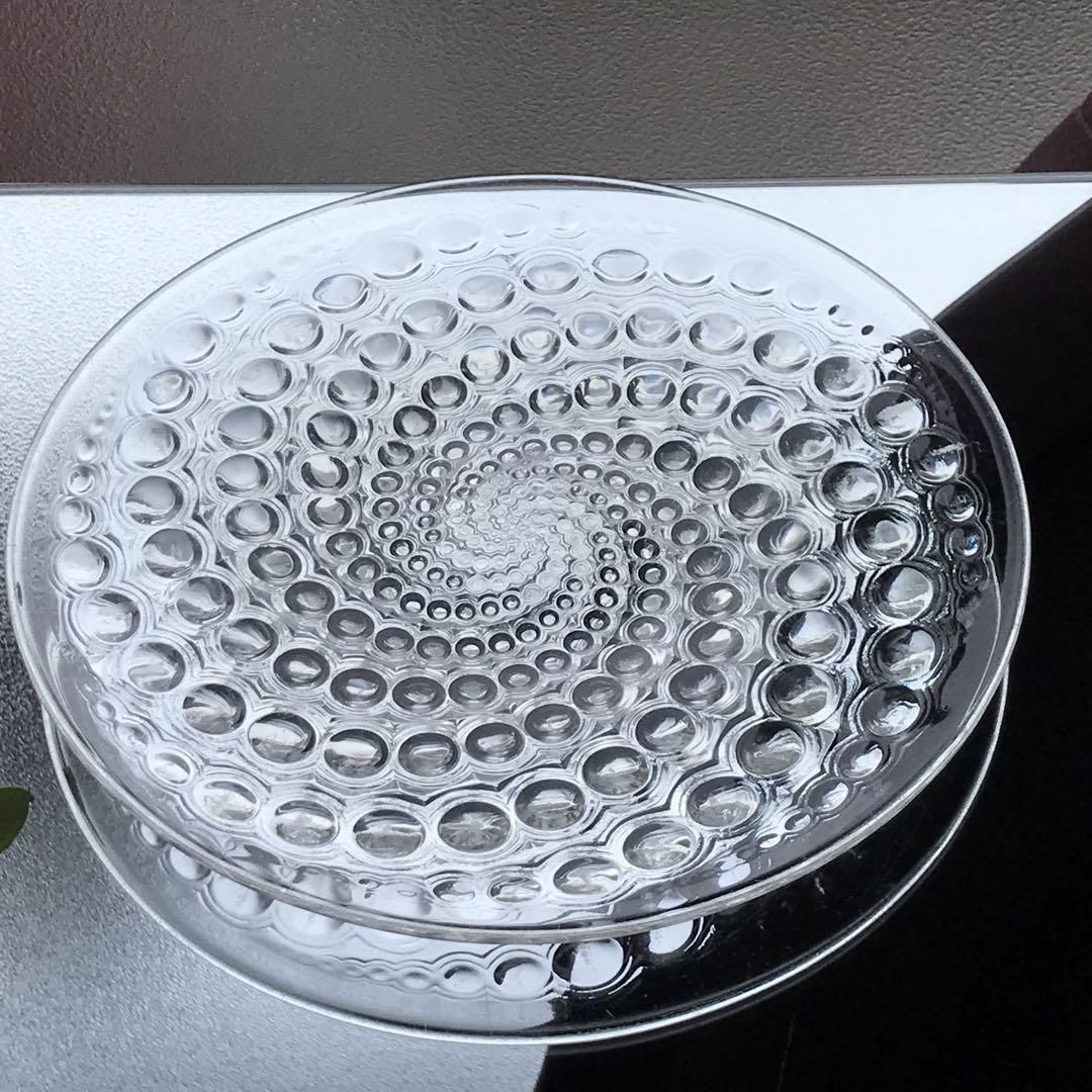 アンティークラリック製希少な渦巻きデザイン大皿1934年誕生作品