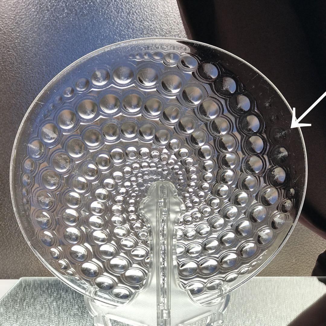 希少★素敵ラリックLaliqueヴォリューツVOLUTES平皿★27.5cm大皿 アンティークラリック製希少な渦巻きデザイン大皿1934年誕生作品