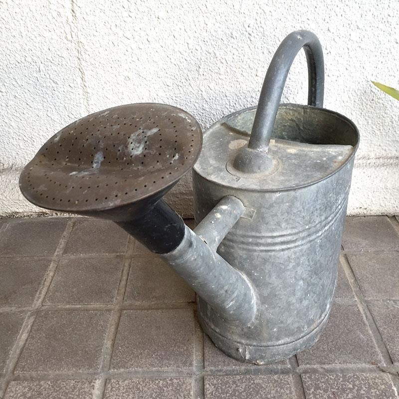 海外ビンテージ ガーデニングジョーロ じょうろ大 海外ビンテージ ガーデニングジョーロ じょうろ大