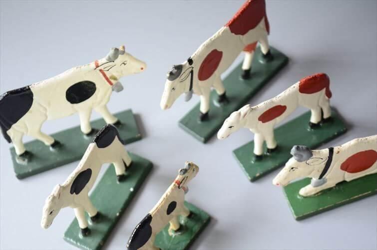 牛の木製インテリア（ハンドメイド） 牛の木製インテリア（ハンドメイド）