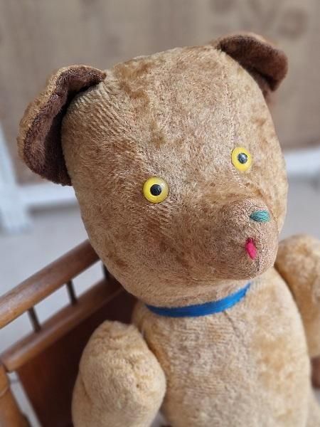 アンティークベア　フランス　☆　フレンチベア　　テディベア♡ フランス アンティーク ヴィンテージ テディベア 『おでこの広い