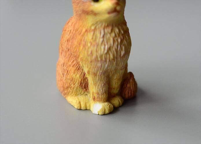 猫　石膏像　アンティーク　骨董品 フランス 19世紀 Emmanuel Frmiet 黒猫 猫 石膏像 ルーブル