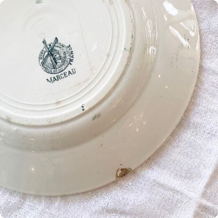 【き13】10 フランス　アンティーク　皿　ブロンズ き13】10 フランス アンティーク 皿 ブロンズ - メルカリ