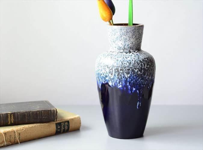 ドイツ製ヴィンテージ花瓶 芸術性高き一品