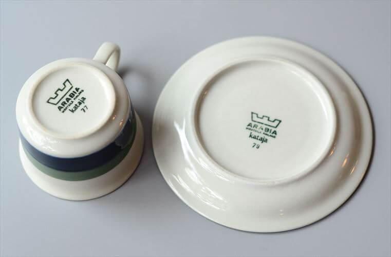 アラビア カタヤ カップ&ソーサー フィンランド製 ヴィンテージ