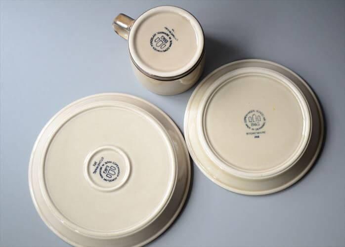 デンマーク製アンティークトリオセット 高級なクイストゴーデザイン