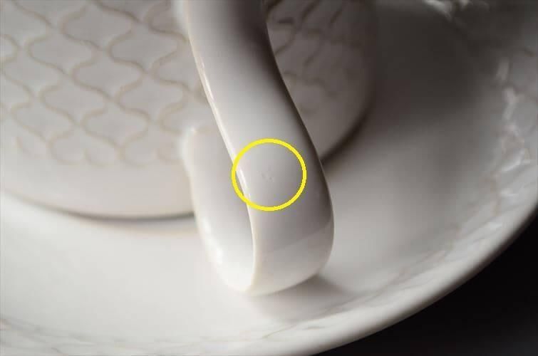 デンマーク製希少ヴィンテージホワイトコーヒーカップセット