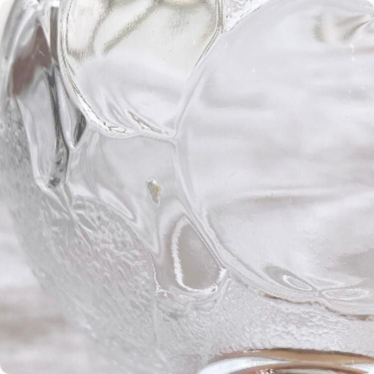 フランス直輸入フルーツ柄のガラスデザート皿